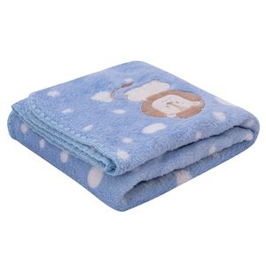 Cobertor Bebê Infantil de Microfibra Soft Baby Joy