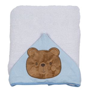 Toalha de Felpa com Capuz 67 cm x 90 cm Baby Joy