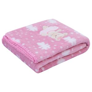 Cobertor Bebê Infantil de Microfibra Soft Baby Joy