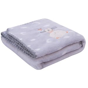 Cobertor Bebê Infantil de Microfibra Soft Baby Joy