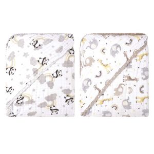 Kit 2 Toalhas de Banho Bebê Soft 70 cm x 70 cm Bublim