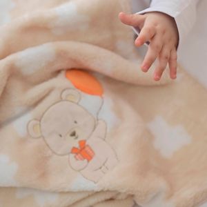 Cobertor Bebê Infantil de Microfibra Soft Baby Joy