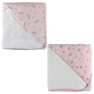 Kit 2 Mantas Soft Dupla Face para Bebê Bublim