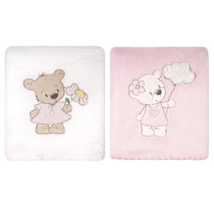 Kit 2 Mantas para Bebê Microfibra Baby Joy