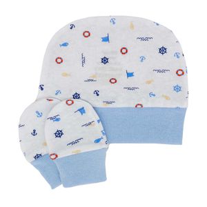 Kit de Touca e Luvas Estampado Bublim