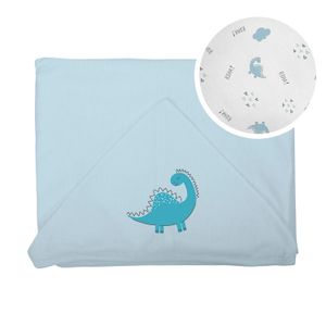 Toalha de Banho Bebê em Plush 67x86 Atoalhado Bublim