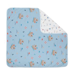 Manta de Malha Dupla Face  90 cm x 90 cm Bublim