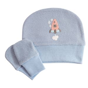 Kit Touca e Luvas de Plush Bublim