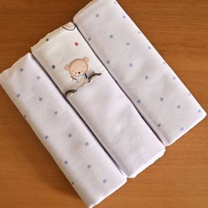 Kit 3 Cueiros 80 cm x 80 cm Bublim Sonhos