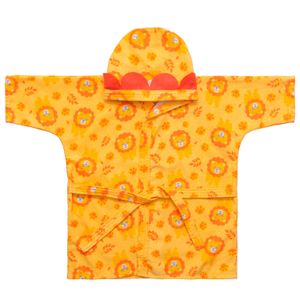 Roupão Estampado com Capuz para Bebê Baby Joy