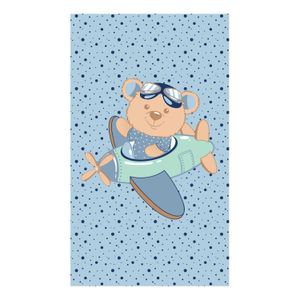 Toalha Kids para Bebê Estampada 70 cm x 1,20 m Bublim