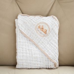 Toalha de Banho Fralda Soft  70x70 para Bebê Bublim Sonhos