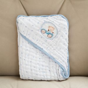 Toalha de Banho Fralda Soft  70x70 para Bebê Bublim Sonhos