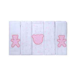 Kit Fralda de pano para bebê 5 Unidades Bublim