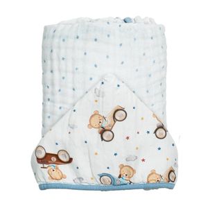 Toalha de Banho Fralda Soft para Bebê Bublim Sonhos