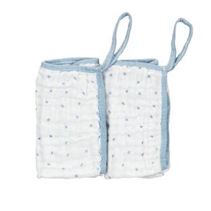 Kit 2 Pano de Boca Soft Bebê 23 cm x 33 cm Bublim Sonhos